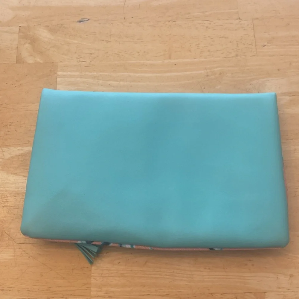 Rachel Pally tropical reversible fold over clutch